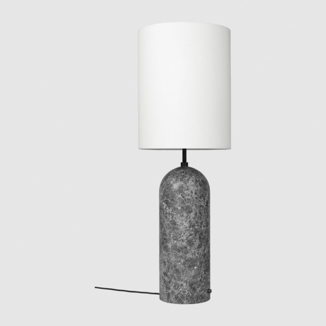 White Shade/Grey Marble