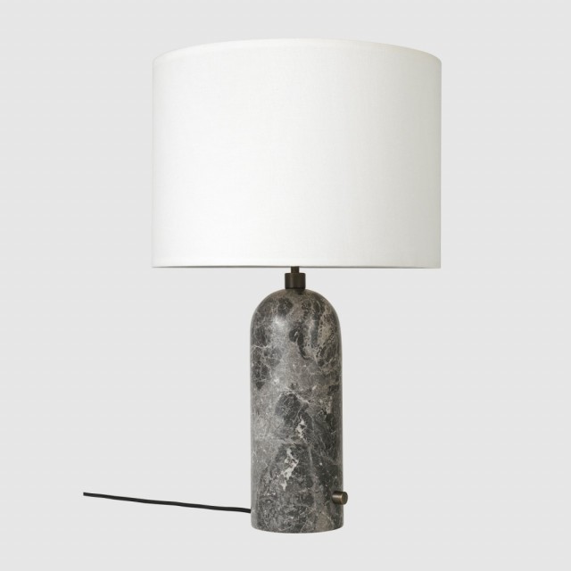 White Shade/Grey Marble
