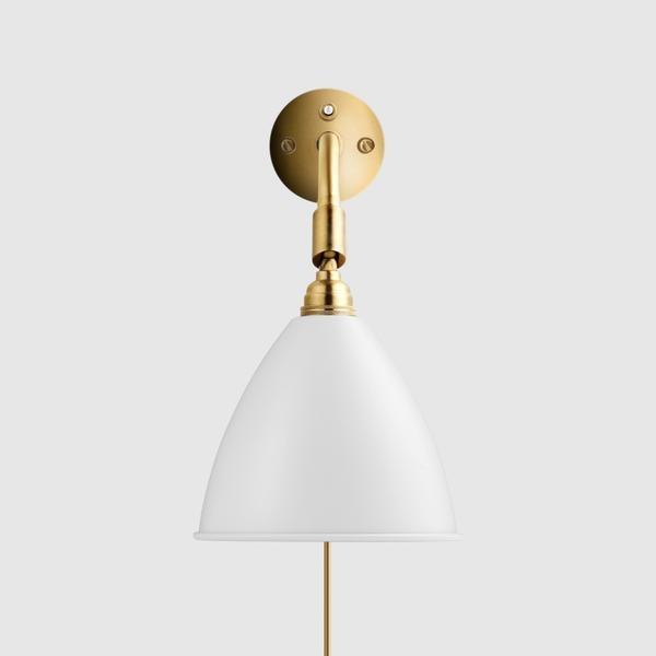 Brass/White