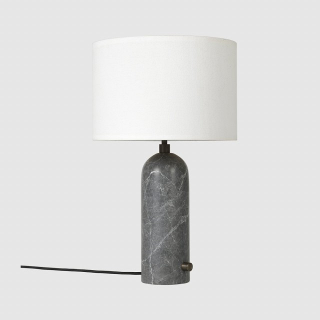 White Shade/Grey Marble