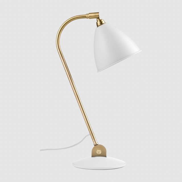 Brass/White